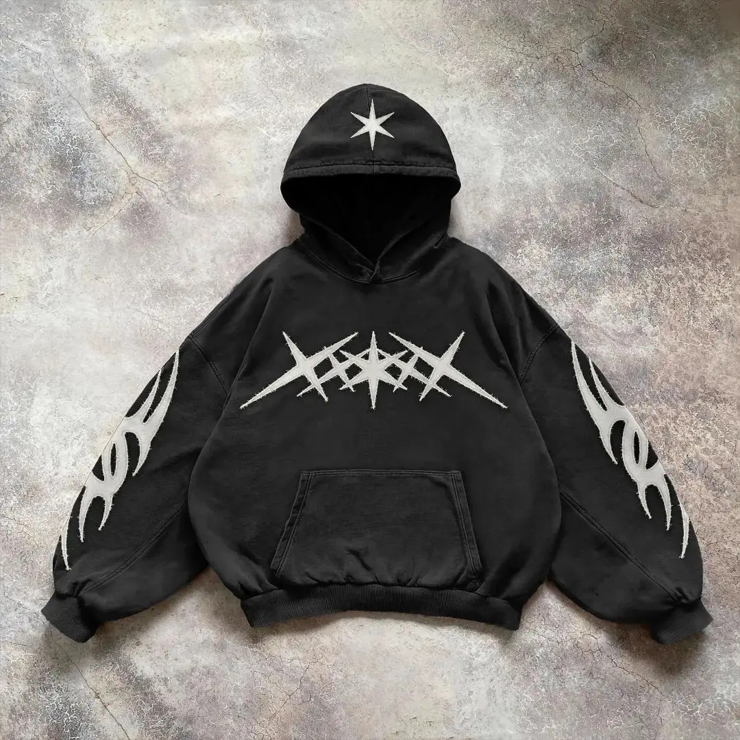 Y2K Grunge Oversized Hoodie