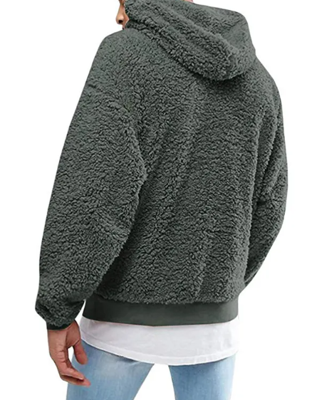 Premium Wool-Fleece Hooded Streetwear